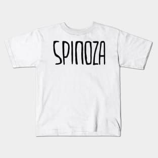 Philosophy, Baruch Spinoza Philosopher Kids T-Shirt